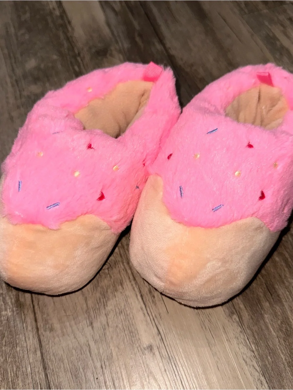Carter's Plush Cupcake Donut Slippers